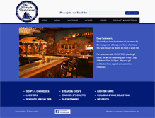 Tablet Screenshot of portholerestaurant.com